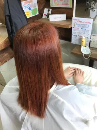 ロング 関本 悠奈のヘアスタイル
