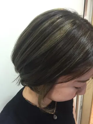 ショート ミディアム セミロング ロング カラー 縮毛矯正×髪質改善 店長　DAITOのヘアスタイル