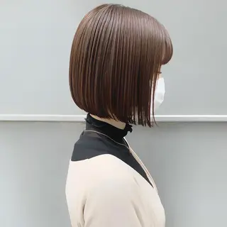 ミディアム 中村 彩乃のヘアスタイル