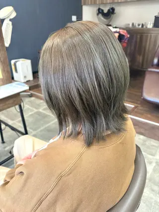 ミディアム 野崎 由理／髪質改善のヘアスタイル