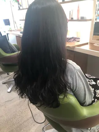 ロング パーマ 森 翼のヘアスタイル