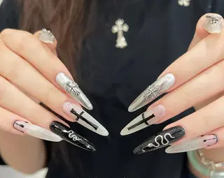 ネイル By moonネイル 🌷ワンホン/韓国風のネイルデザイン