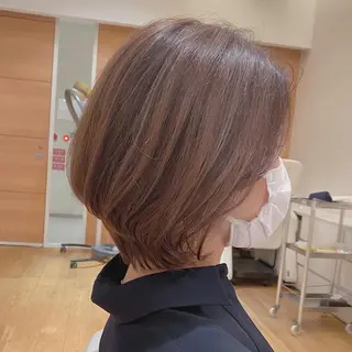 ミディアム 東 大貴のヘアスタイル