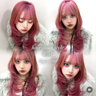 ロング COA所属・なつみ COA GINZAのヘアスタイル