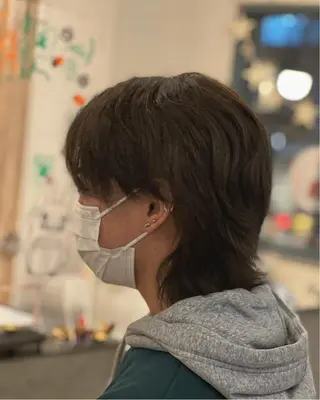 ショート カラー メンズ 💎髪質改善💎 村山 歩美のマツエク・マツパデザイン