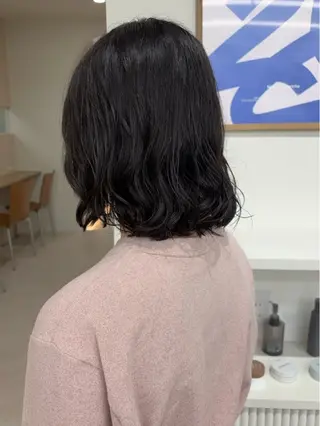 パーマ 増元 愛玲のヘアスタイル