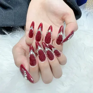 ネイル 🍄Rina🍄 韓国風ネイルのネイルデザイン