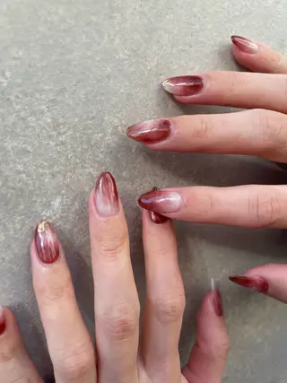 ネイル 【淡色color/ nail】maikoのネイルデザイン