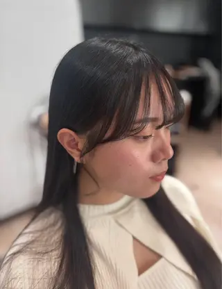 ロング 🎀韓国ヘア🎀 𝓡𝓲𝓷𝓱𝓪のヘアスタイル