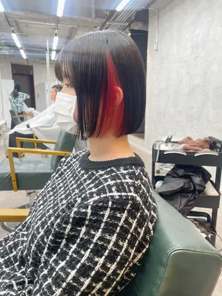 ショート カラー 似合わせ🌿‬髪質 改善🧸RYUGOのヘアスタイル