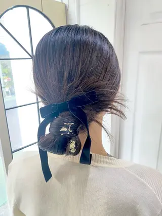 ヘアアレンジ uros.中目黒 moekaのヘアスタイル