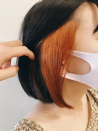 ミディアム ショートショートボブ うるはのヘアスタイル