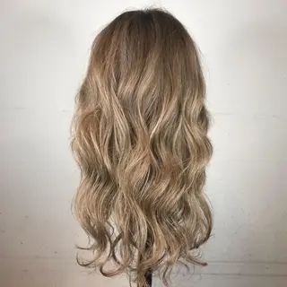 ロング カラー ヘアアレンジ 烏丸韓国ヘア🇰🇷 ayaka🎀のヘアスタイル