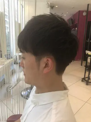 ショート カラー メンズ 🍀富久 永梨🧸のヘアスタイル