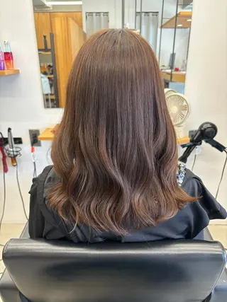 ロング カラー 松野 さくらのヘアスタイル