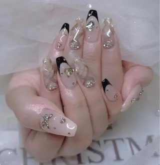 ネイル 長さだし専門店 M2　rikaのネイルデザイン