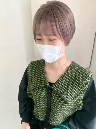 ショート カラー パーマ ヘアアレンジ メンズ キッズ ネイル マツエク・マツパ アイブロウ 🦕ウルフカット 🦕ａｋｉｈｏのヘアスタイル