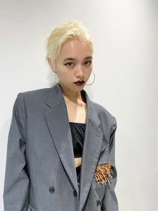 セミロング サイレント美容師 アイリィのヘアスタイル