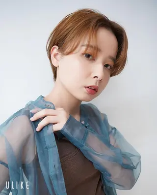 ショート 透明感カラー 松田晃代のヘアスタイル