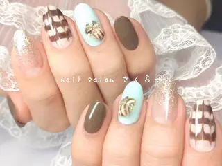 ネイル さくらや❤ パラジェル使用のネイルデザイン