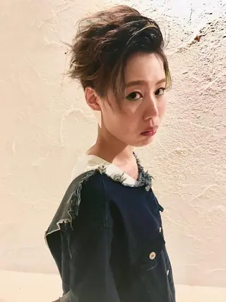 ショート AKUTSU KOICHIのヘアスタイル