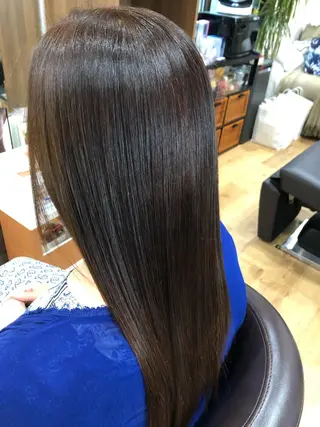 ロング 田中 佐枝子のヘアスタイル