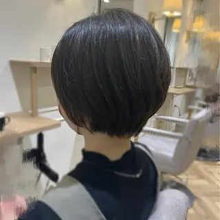 ショート 韓国ﾍｱ&ｼｮｰﾄ ボブ💜桑原のヘアスタイル