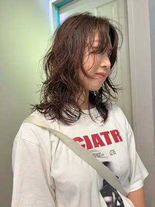 ミディアム パーマ ボブとパーマの達人 /美容室難民の方是非のヘアスタイル
