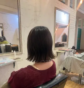 ミディアム 佐竹 渚のヘアスタイル