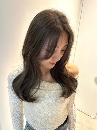 ロング カラー ハイトーン/福井 🦖/服部じんのヘアスタイル