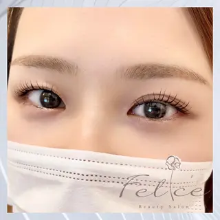 アイブロウ 毛穴ケア✖️まつげ Feliceのマツエク・マツパデザイン