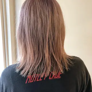 ミディアム カラー yuki watanabeのヘアスタイル