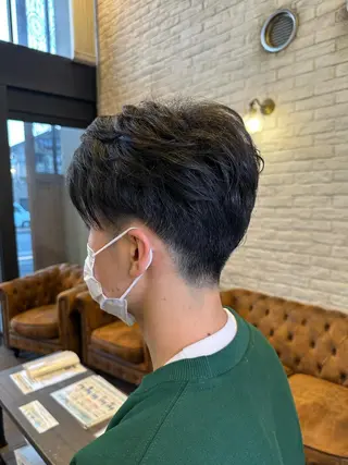 ショート ヘアアレンジ メンズ 🫧RYOグレージュ /透け感カラー🫧のヘアスタイル