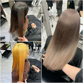ロング カラー ショート/ウルフ カットモデル募集のヘアスタイル