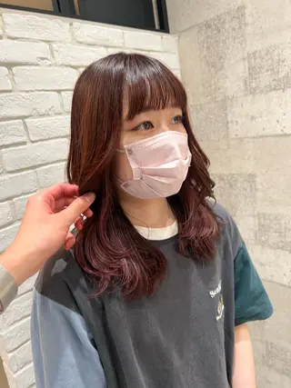 ミディアム カラー 🔥メンズパーマ🔥 鈴木 翔斗のヘアスタイル