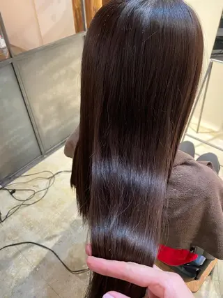 ロング RHAIRSALON 西山梓のヘアスタイル