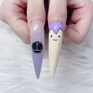 ネイル ひめか🫁 推し概念・個性派のネイルデザイン