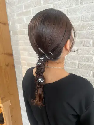 ロング ヘアアレンジ Topstylist YUKIのヘアスタイル