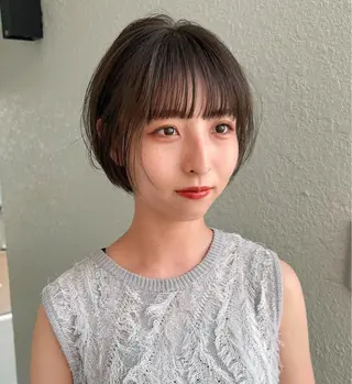 ショート 💡曲がるストレート /レイヤー松本隼人のヘアスタイル