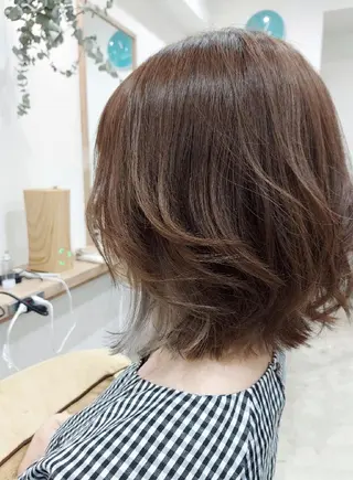 ミディアム 大橋 弘一のヘアスタイル