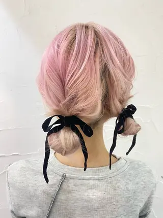 ヘアアレンジ uros.中目黒 moekaのヘアスタイル