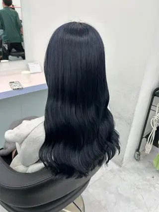 ロング カラー パーマ ヘアアレンジ メンズ 🤍透明感カラー🤍 似合わせ🤍AINEのヘアスタイル