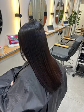 ロング 冨田 悠稀/ 髪質改善カラー🫧のヘアスタイル