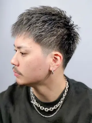 ショート メンズ 宮内 絃希のヘアスタイル