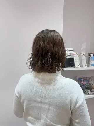 ミディアム Rosierbleu 道正のヘアスタイル