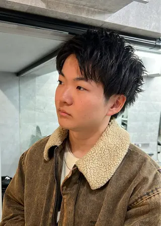 メンズ 表参道/ハイライト /tsumugiのヘアスタイル