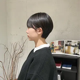 ショート かわい りほのヘアスタイル