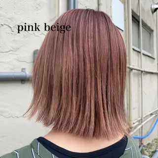 ショート 透明感カラー👑 井上美乃里のヘアスタイル