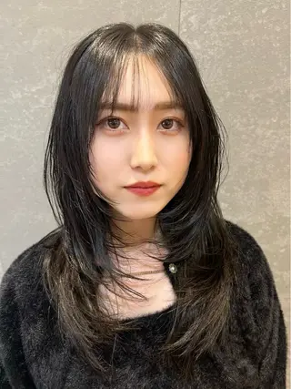 ミディアム 渡邊 恭汰のヘアスタイル