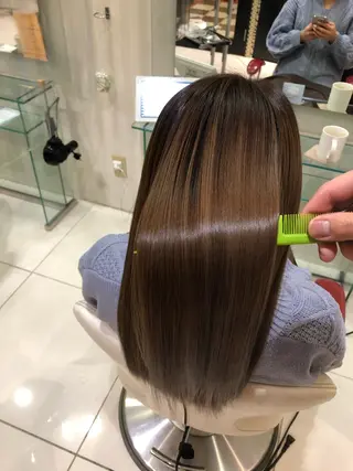 セミロング 牧野 隼大のヘアスタイル